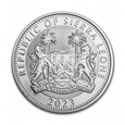 Sierra Leone 2023 - Big Five - Elephant Ag999 1oz BU