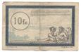 Francja 10 Franków 1923 banknot dla okupowanych terytoriów Niemiec