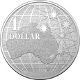 Australia 2020 - 1 dollar Beneath the Southern Skies Ag999 PACZKA