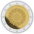 Latvia 2 euro 2023 - Sunflower for Ukraine