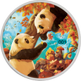 China Panda 2023 Four Seasons: Autumn Ag999 30g
