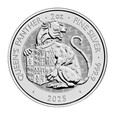 Great Britain 2025-Tudor Beasts-The Queen’s Panther Ag999.9 2 oz