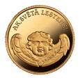 Latvia 1 Lats 2013 - Oh Holy Lestene Church Gold Proof Coin Au999.9