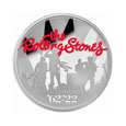 Great Britain 2022 - The Rolling Stones Ag999 1oz Proof