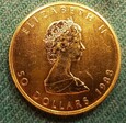 Kanada 50 dolarów 1988 uncja złota PROMOCJA! TANIEJ!