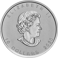 Kanada 10 dolarów 2020 Goose Gęś 2 uncje srebra TUBA