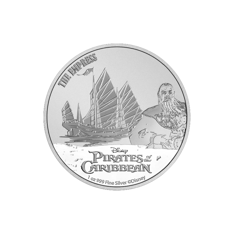 Niue 2021 - The Empress™ - Pirates of the Caribbean™ - Ag999 1oz