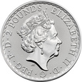 Wielka Brytania 2021 - 2 Pounds Brytania Ag999 1 oz  PROMOCJA 