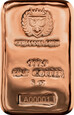 Sztabka Miedzi Cu999.9 Germania Mint - 5oz Cast bar