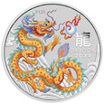 Australia 2024 - III 2024 Year of the Dragon Ag999.9 1oz GOLDEN