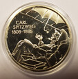 Niemcy 10 euro 2008 Carl Spitzweg SREBRO