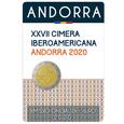 Andora 2 euro 2020 Iberoamericana