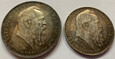 Bawaria Bayern 5 marek 1911 3 marki 1911 Luitpold Zestaw