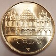 Czechosłowacja 50 koron 1986 Telcz SREBRO STAN!