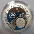 Kazachstan 100 tenge 2009 Mundial FIFA 2010 SREBRO