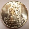 Czechosłowacja 50 koron 1986 Lewocza SREBRO STAN!