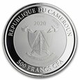 Kamerun 500 franków 2020 Mandrill Mandryl  Uncja srebra 