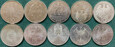 Niemcy 10 marek 1998 - 2000 Lot 10 sztuk SREBRO 0925