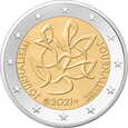 Finlandia 2 euro 2021 Dziennikarstwo 