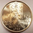 Czechosłowacja 50 koron 1986 Bratysława SREBRO STAN!