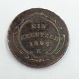 1 Krajcar Kreutzer Austria Przednia 1803 H