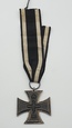 Niemcy Krzyż Żelazny II klasy 1914 r. z oryginalną wstążką 