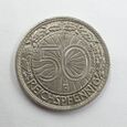 50 Pfennig Niemcy 1927 F