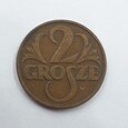 2 Grosze Polska II RP 1933 r. 