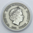 217. Tuvalu, 1 dolar 2022, Hera, 1 oz, Ag999, oksydowana