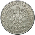 Polska, II RP 10 Złotych 1932 b.z., Głowa kobiety, st. 3+