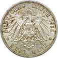 97. Prusy, 3 marki 1911 A, Wilhelm II, st. 2/2+