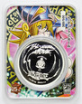 44. Niue, 2 dolary 2023, Yu-Gi-Oh! Girl, 1oz, Ag999, KOLOR, blister