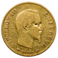 Francja 10 franków 1859 A, Napoleon III, st. 3