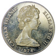 Kajmany 25 Dolarów 1978, Koronacja, Berło, st. L-