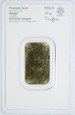 Heraeus, Szwajcaria, sztabka złota, 10 gramów, st. 1
