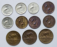 Zestaw monet RPA, 11 sztuk