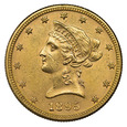 USA 10 Dolarów 1895 - Liberty Head, Eagle - Złoto