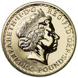 Wielka Brytania 100 Funtów 2008, Britannia, uncja złota, st. 1/1-