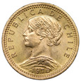 Chile 20 Pesos 1976, Złoto