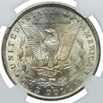 USA 1 dolar 1884 O, Morgan Dollar, NGC MS63