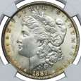 USA 1 dolar 1889, Morgan Dollar, NGC MS62