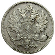 Finlandia 25 Pennia 1901 - Srebro