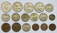 Zestaw monet Irlandia, 17 sztuk, 115g