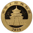 Chiny 10 Yuan 2021, Panda, st. 1-