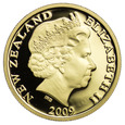 Nowa Zelandia 10 Dolarów 2009, Kiwi, 1/4 oz, Au999, st. L