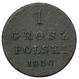 Królestwo Polskie 1 Grosz 1830 FH, st. 2/2-