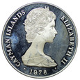 Kajmany 25 Dolarów 1978, Koronacja, Ampulla, st. L-