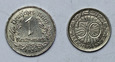Niemcy, zestaw monet, 2 sztuki