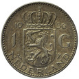 Holandia 1 Gulden 1956 - Juliana, Srebro