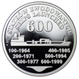 Medal MW, Stocznia Szczecińska, 600 statków, st. L